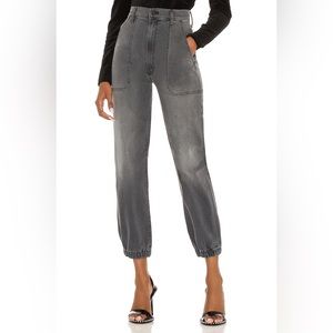 MOTHER The Wrapper Patch Springy Ankle in Dancing in the Moonlight